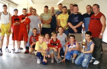 Boxer in der Herderschule